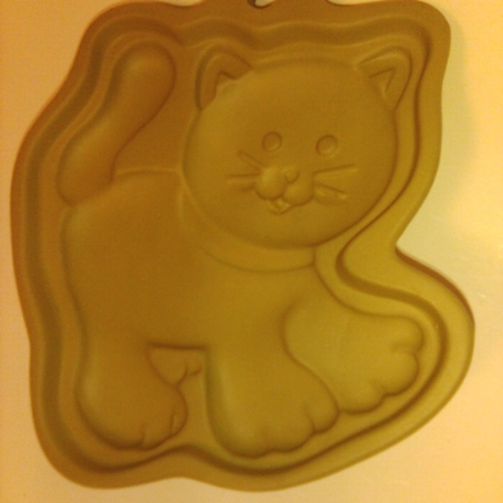 Cookie Mold ACME VTG 1998 Stoneware Cat. EUC